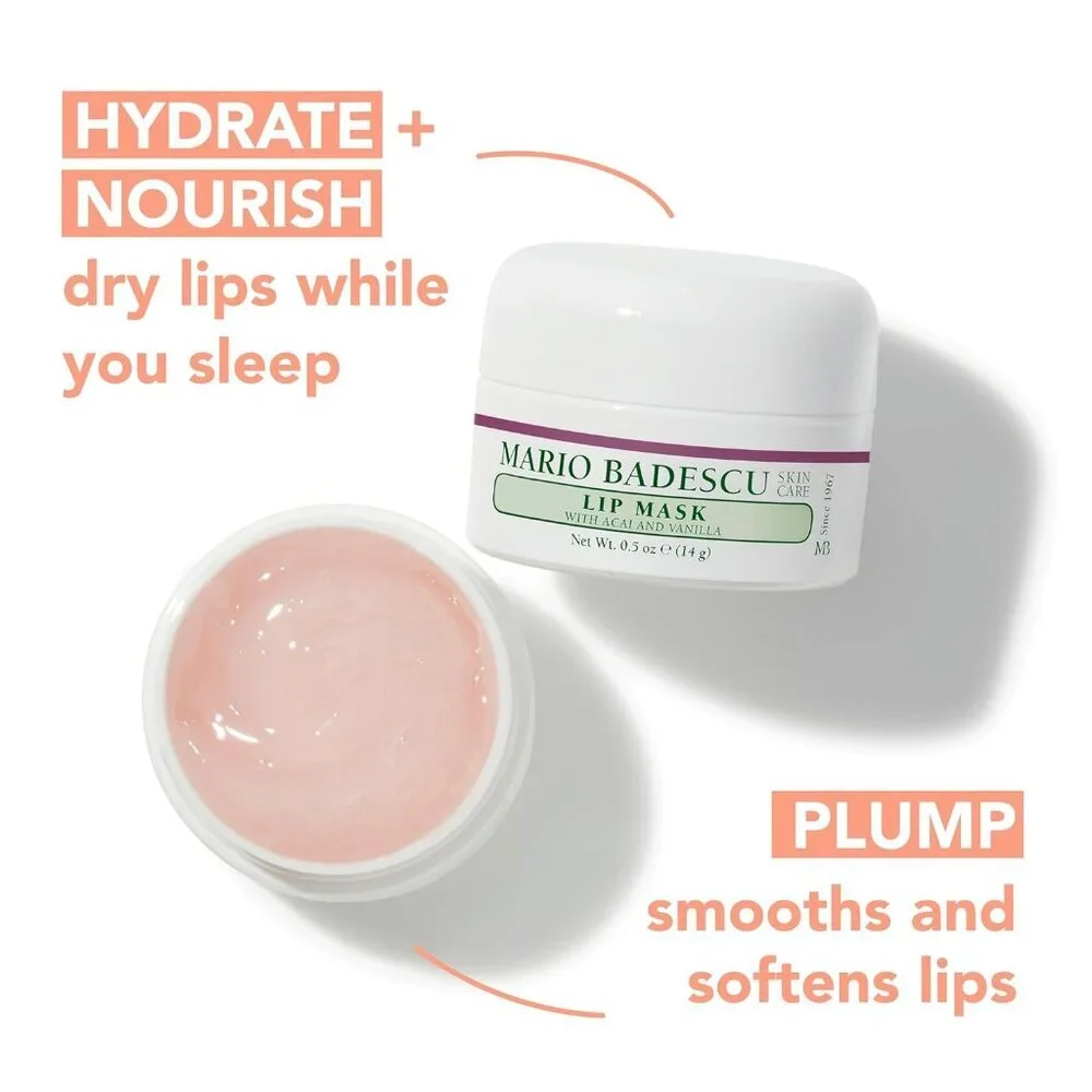 Brand New Lip Mask 1.81 oz Rose Cream All Skin Nourishing